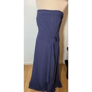 Purple bridal dress size 12 brand b2
